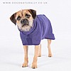 Purple Dog Towel Coat Border Terrier